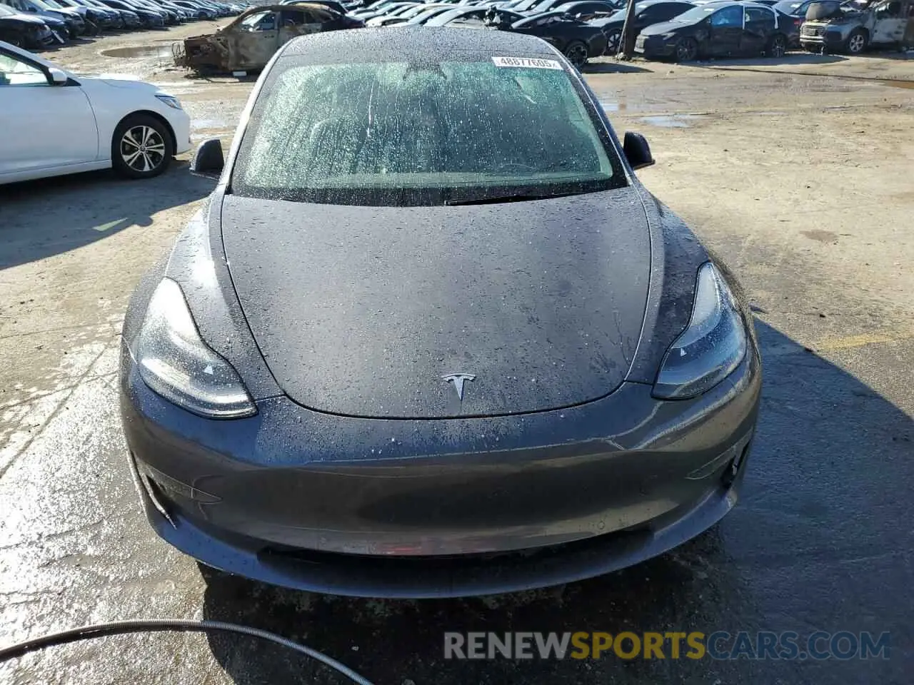 5 Photograph of a damaged car 5YJ3E1EB1NF125192 TESLA MODEL 3 2022