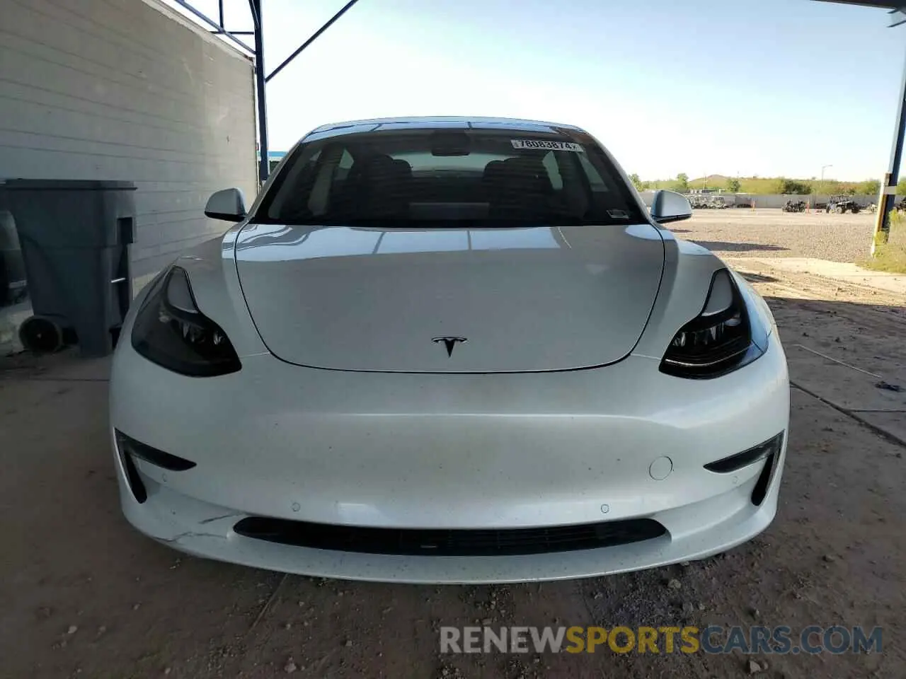 5 Photograph of a damaged car 5YJ3E1EB1NF129324 TESLA MODEL 3 2022