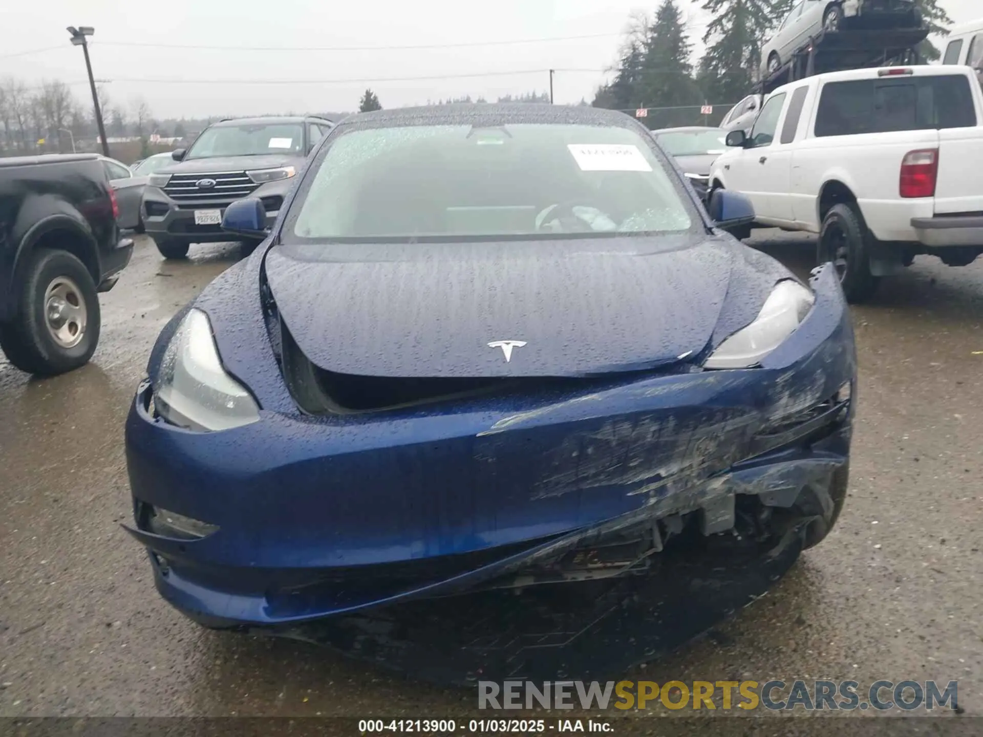 11 Photograph of a damaged car 5YJ3E1EB1NF142574 TESLA MODEL 3 2022