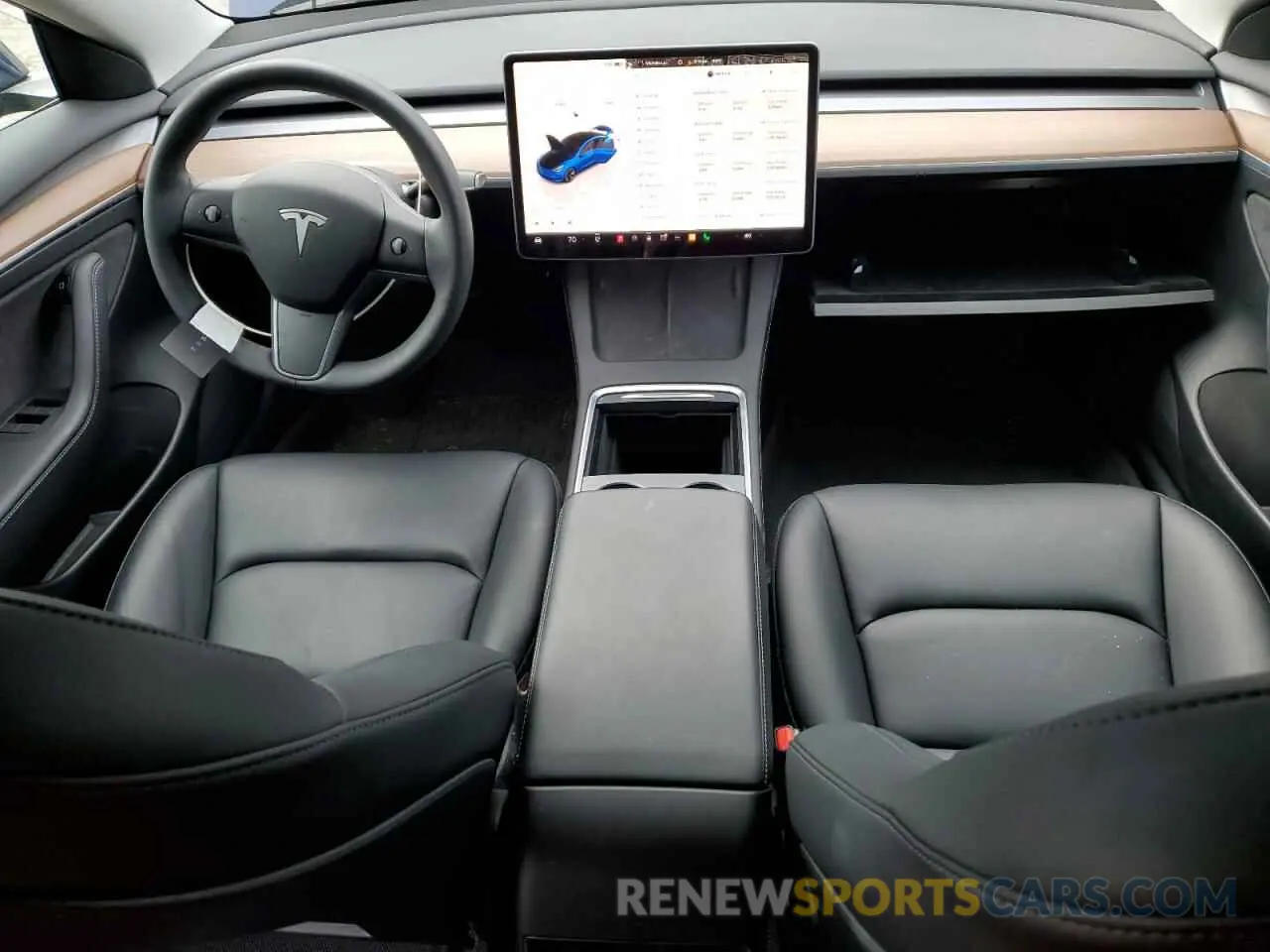 8 Photograph of a damaged car 5YJ3E1EB1NF179141 TESLA MODEL 3 2022
