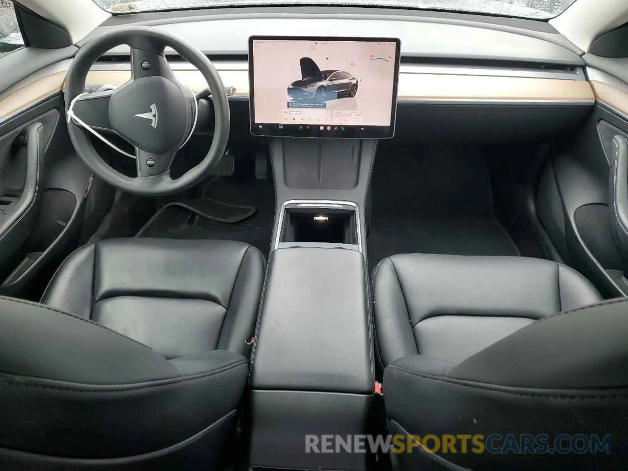 8 Photograph of a damaged car 5YJ3E1EB1NF181830 TESLA MODEL 3 2022