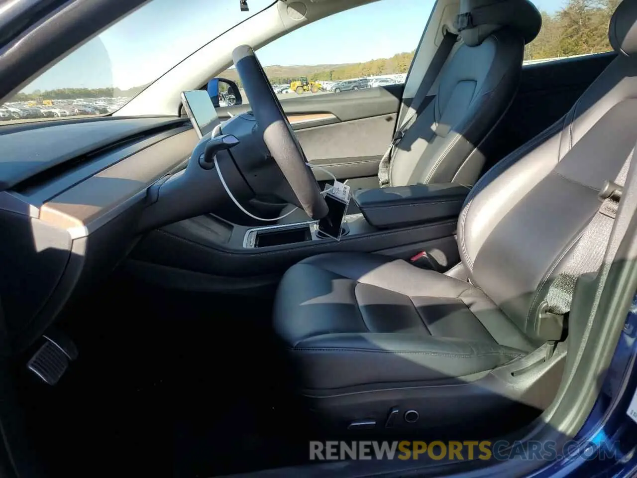 7 Photograph of a damaged car 5YJ3E1EB1NF182296 TESLA MODEL 3 2022
