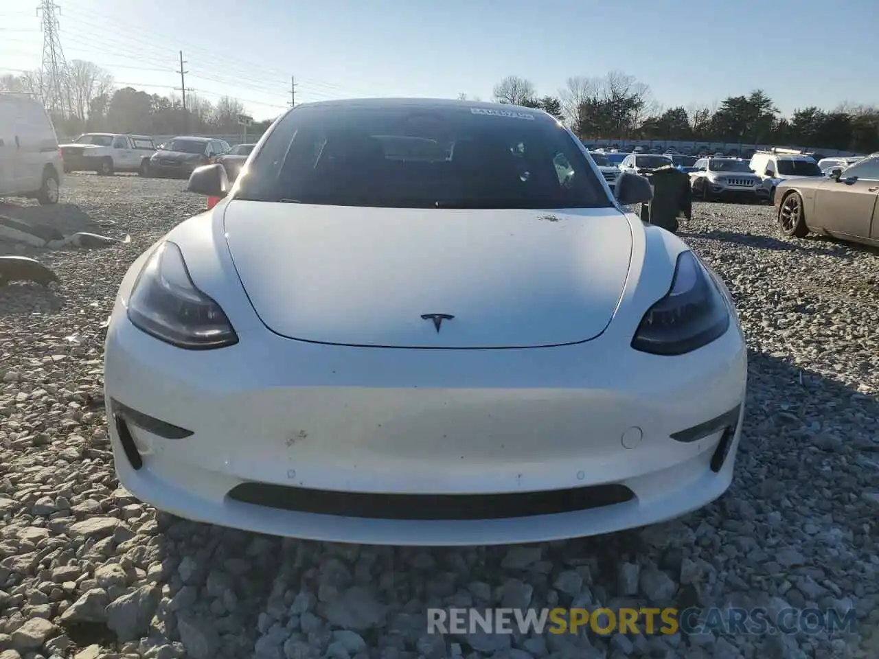 5 Photograph of a damaged car 5YJ3E1EB1NF183044 TESLA MODEL 3 2022