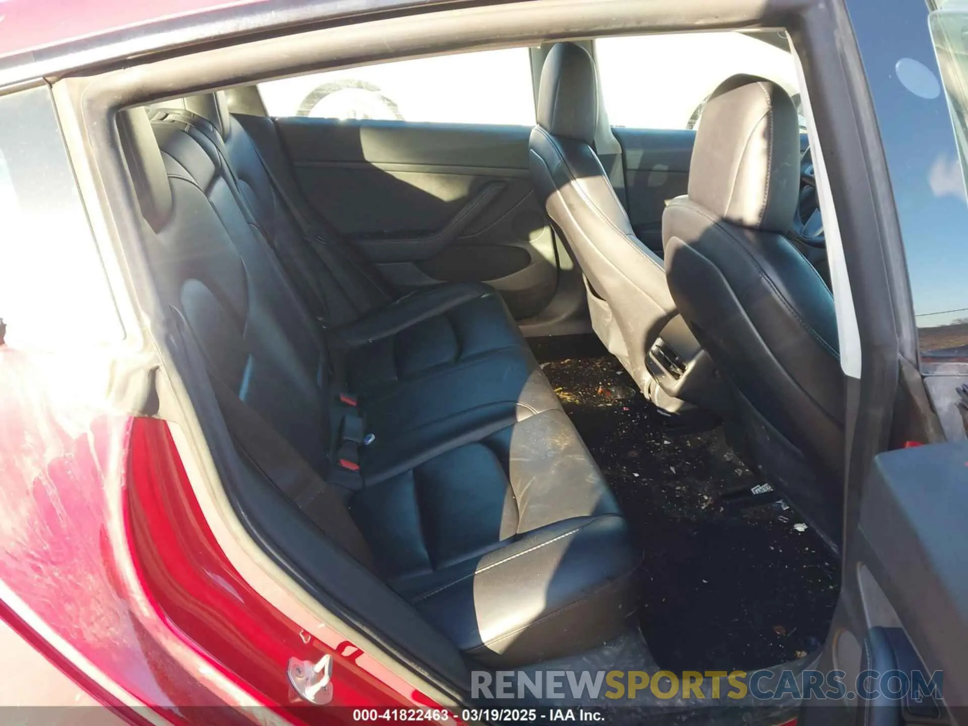 8 Photograph of a damaged car 5YJ3E1EB1NF189751 TESLA MODEL 3 2022