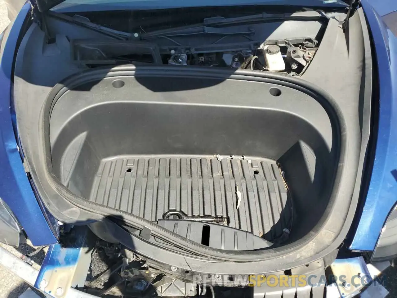 13 Photograph of a damaged car 5YJ3E1EB1NF190916 TESLA MODEL 3 2022