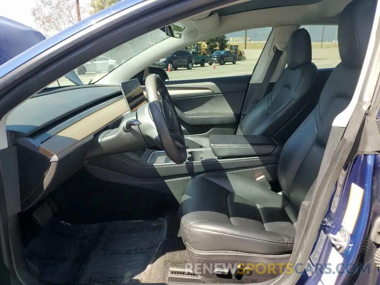 7 Photograph of a damaged car 5YJ3E1EB1NF190916 TESLA MODEL 3 2022