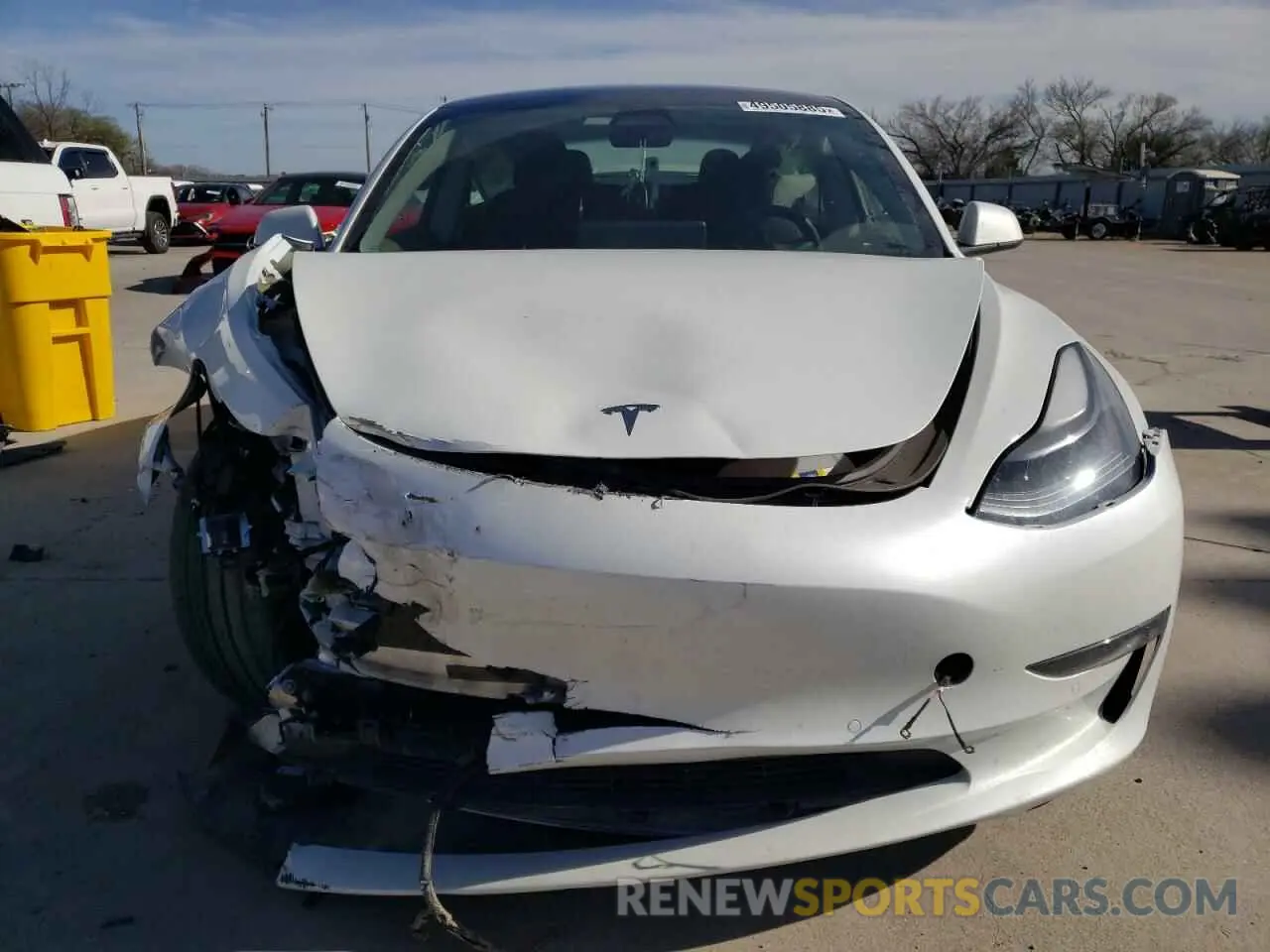 5 Photograph of a damaged car 5YJ3E1EB1NF236986 TESLA MODEL 3 2022
