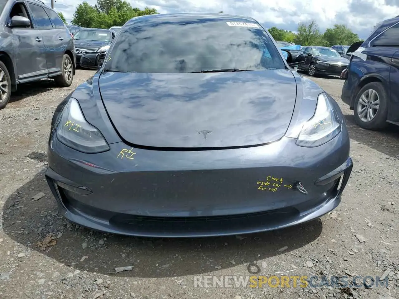 5 Photograph of a damaged car 5YJ3E1EB1NF238446 TESLA MODEL 3 2022