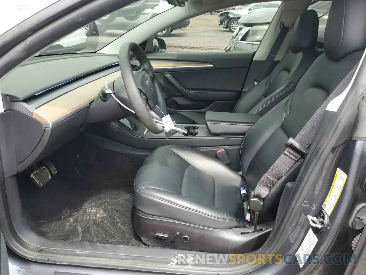 7 Photograph of a damaged car 5YJ3E1EB1NF238446 TESLA MODEL 3 2022