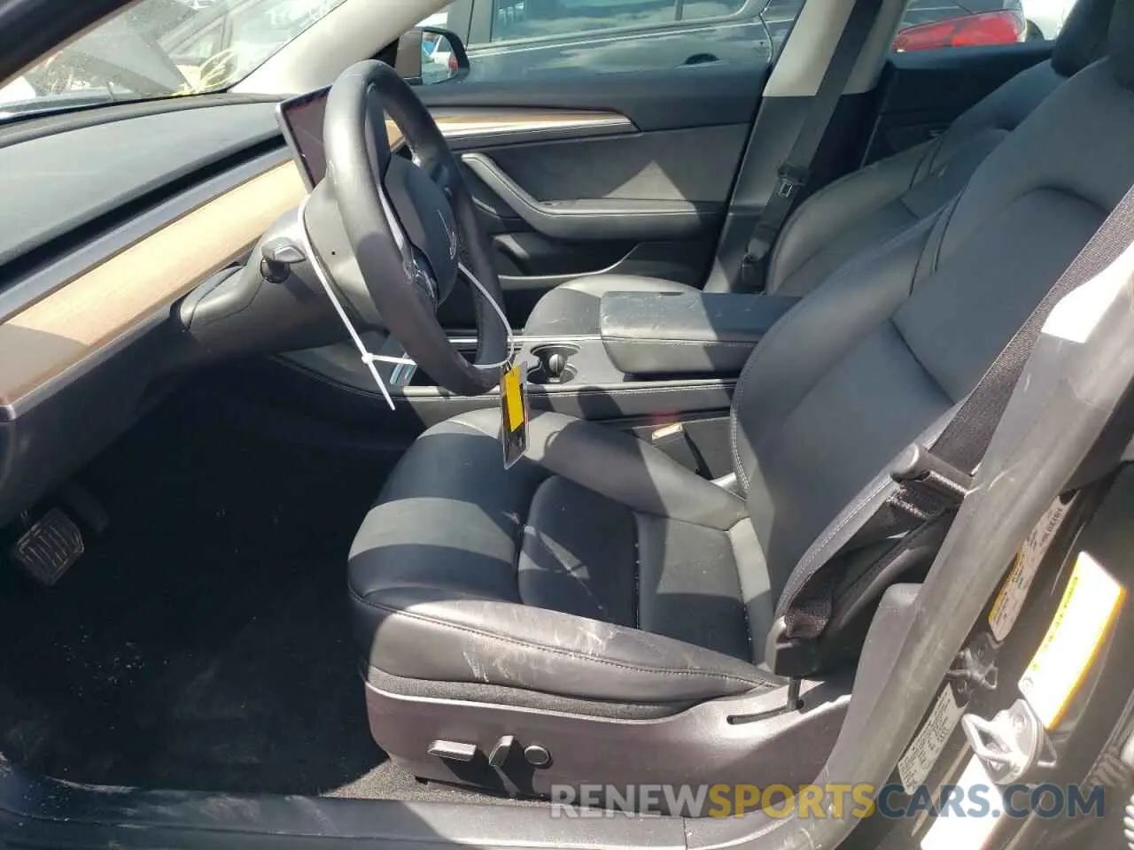 7 Photograph of a damaged car 5YJ3E1EB1NF243484 TESLA MODEL 3 2022
