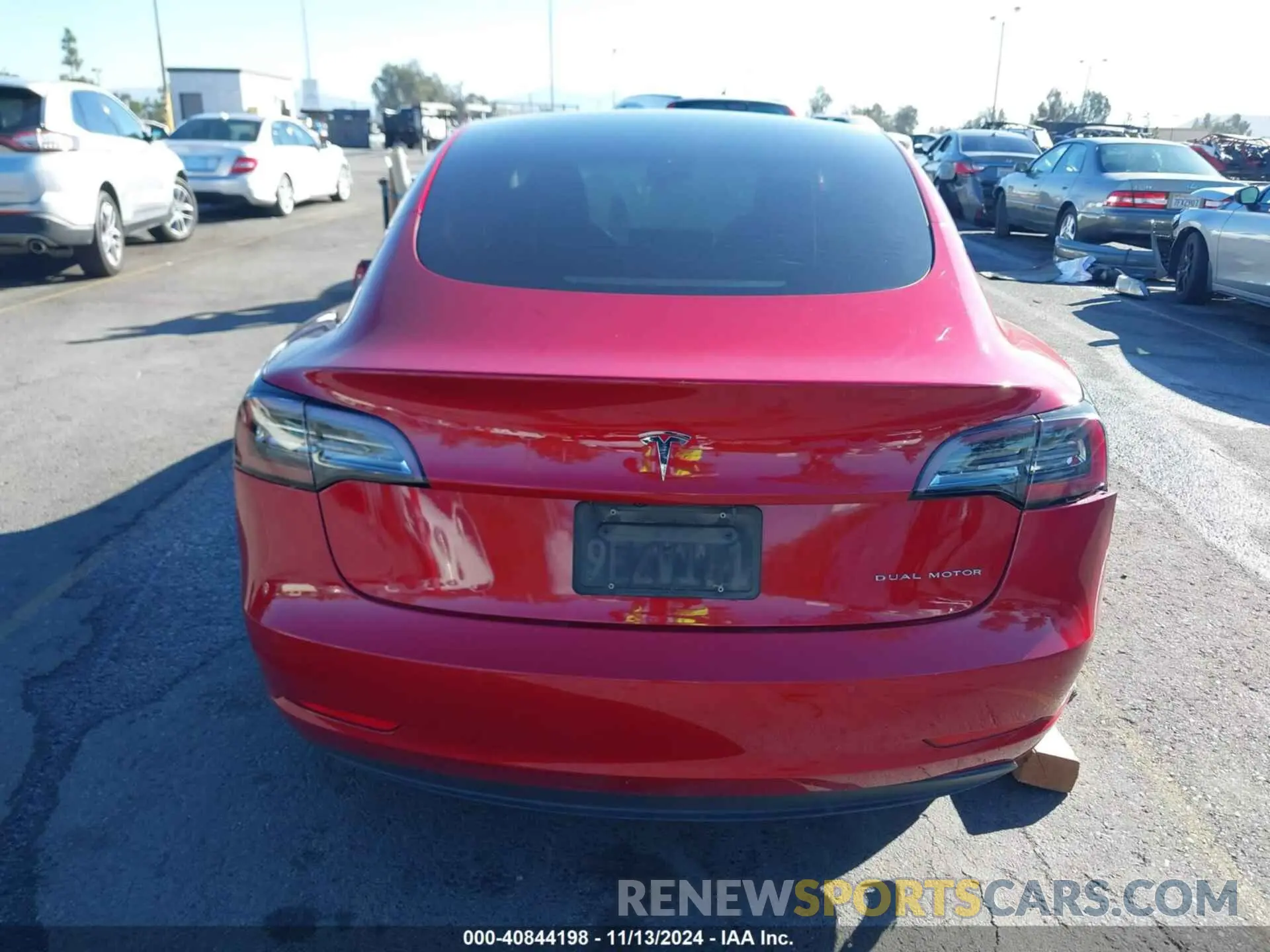 16 Photograph of a damaged car 5YJ3E1EB1NF249561 TESLA MODEL 3 2022