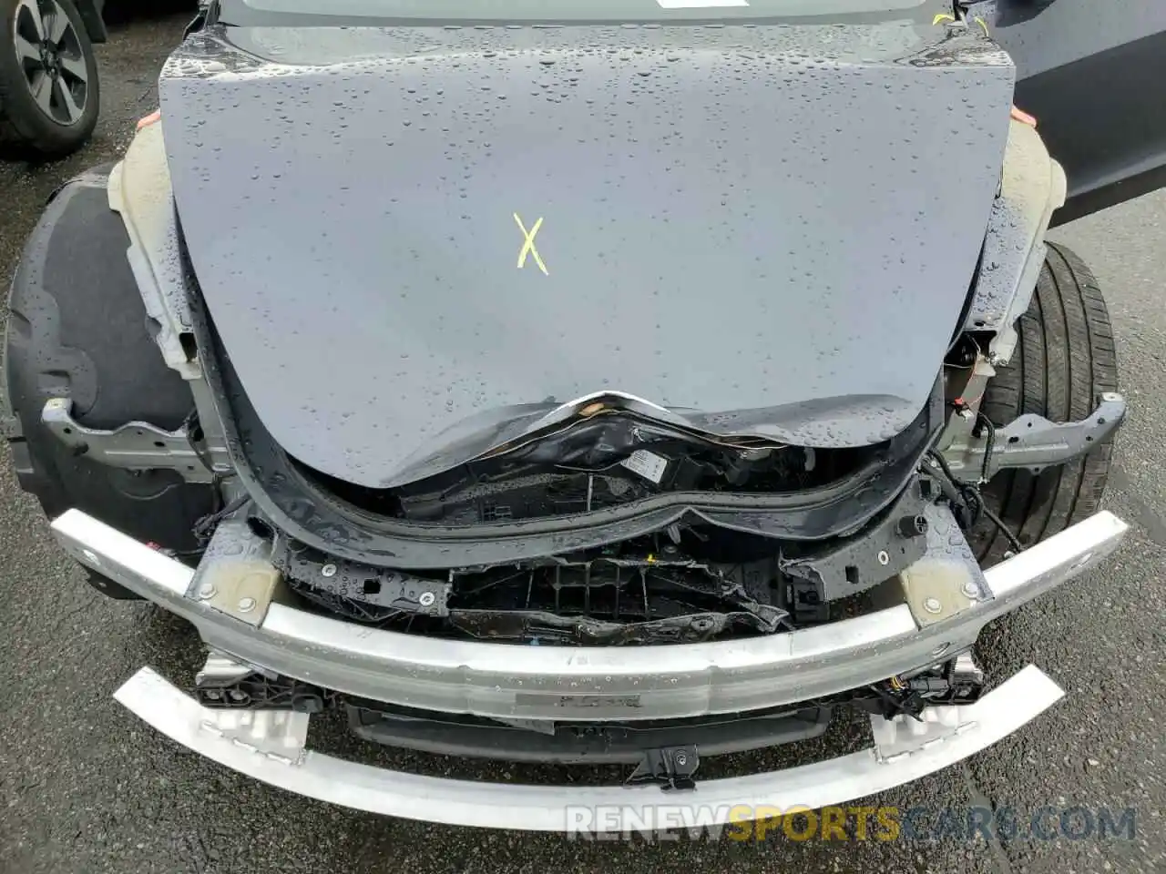 7 Photograph of a damaged car 5YJ3E1EB1NF278316 TESLA MODEL 3 2022