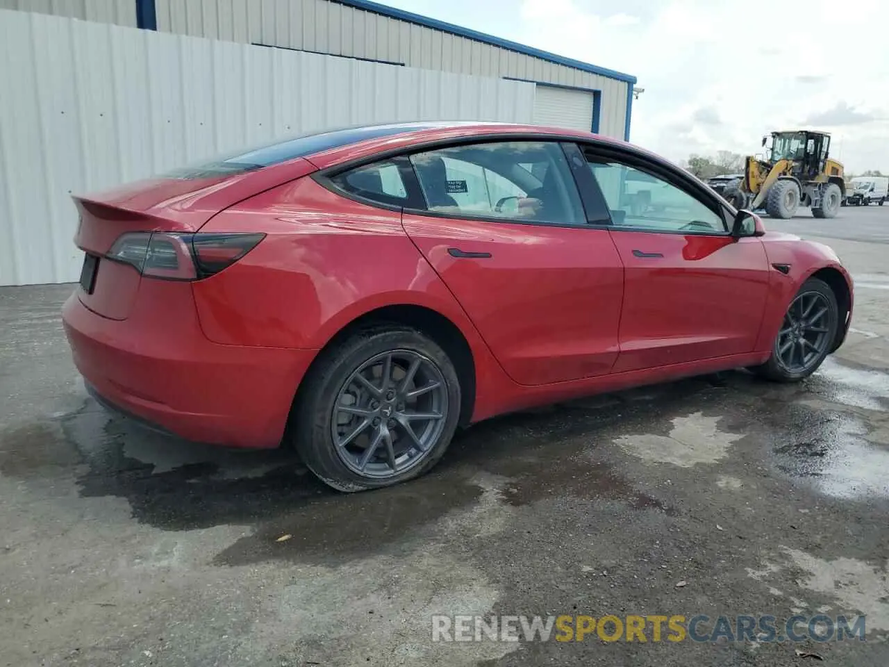 3 Photograph of a damaged car 5YJ3E1EB1NF286951 TESLA MODEL 3 2022