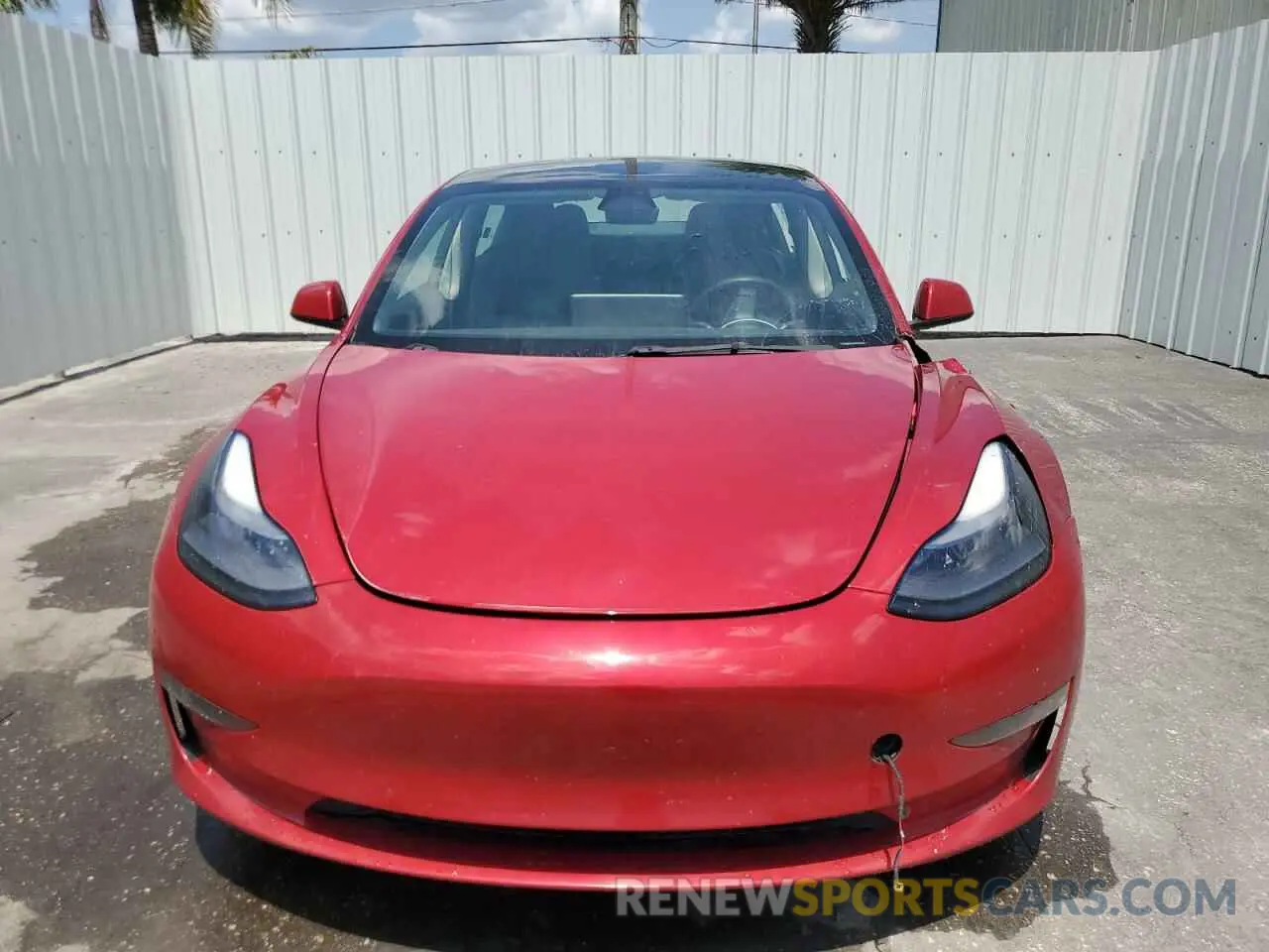 5 Photograph of a damaged car 5YJ3E1EB1NF286951 TESLA MODEL 3 2022