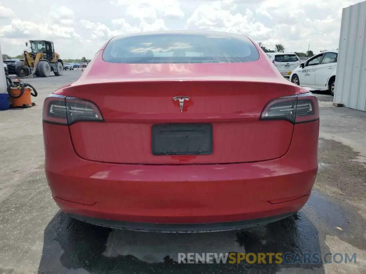 6 Photograph of a damaged car 5YJ3E1EB1NF286951 TESLA MODEL 3 2022