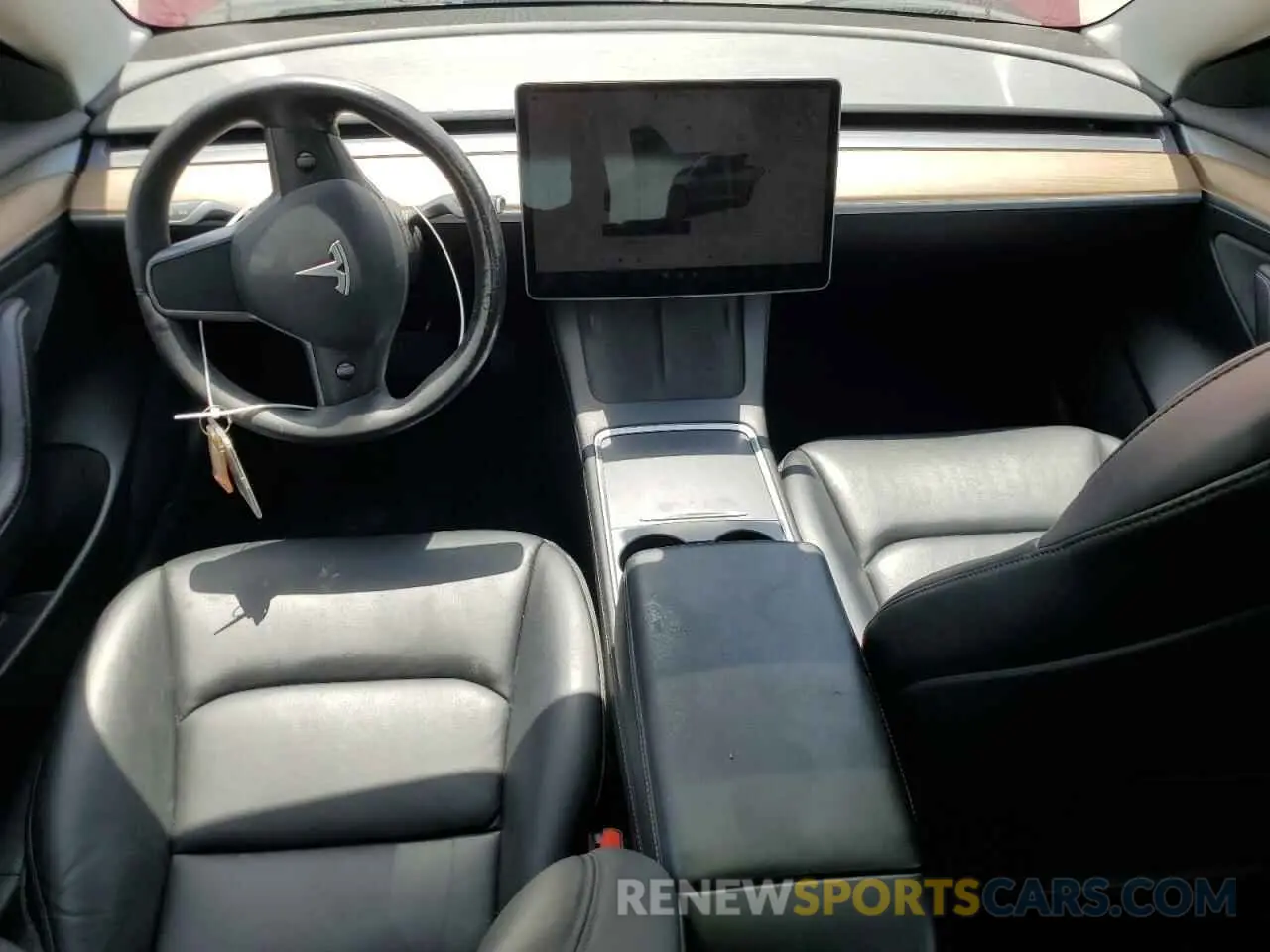 8 Photograph of a damaged car 5YJ3E1EB1NF286951 TESLA MODEL 3 2022
