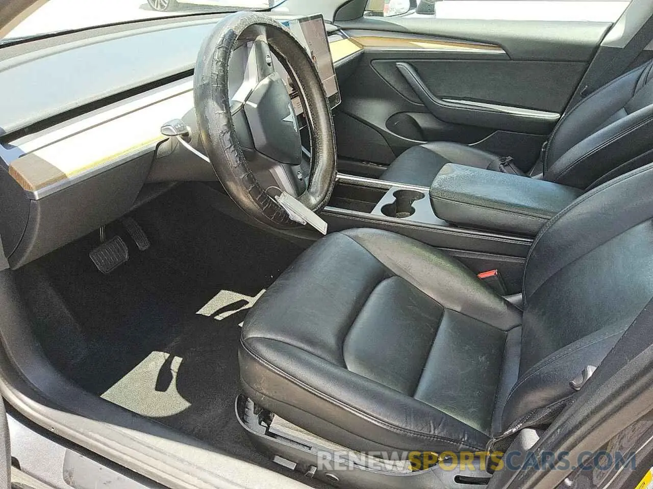 7 Photograph of a damaged car 5YJ3E1EB1NF287758 TESLA MODEL 3 2022