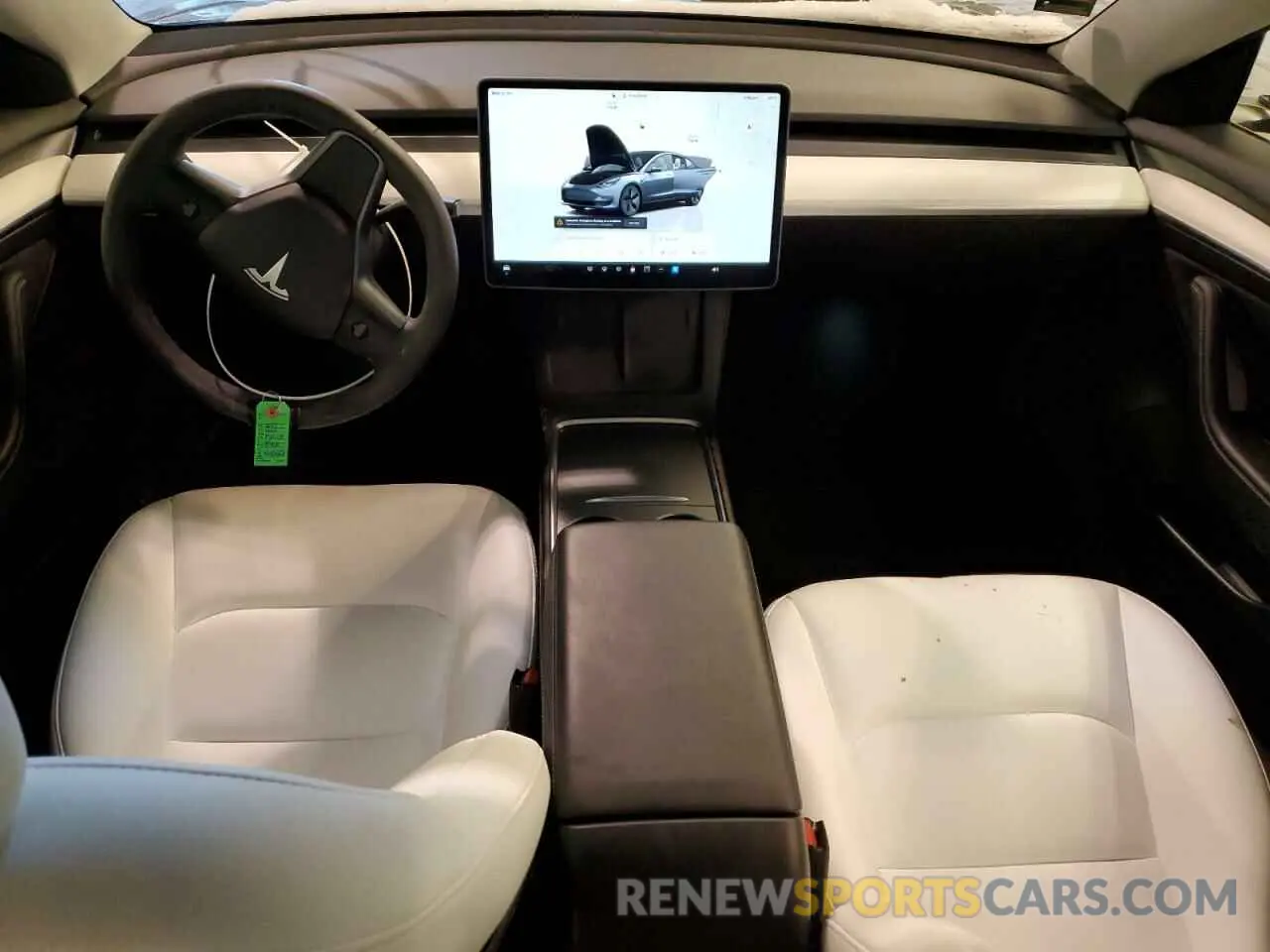 8 Photograph of a damaged car 5YJ3E1EB1NF317762 TESLA MODEL 3 2022