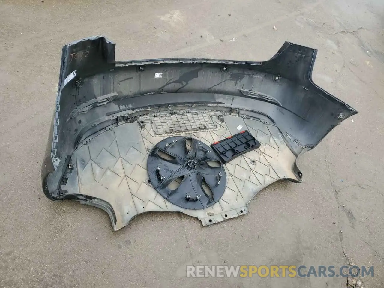 12 Photograph of a damaged car 5YJ3E1EB1NF321522 TESLA MODEL 3 2022