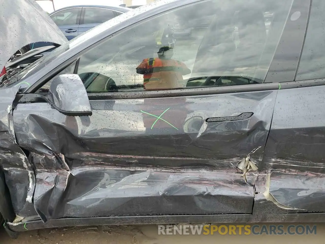 7 Photograph of a damaged car 5YJ3E1EB1NF321522 TESLA MODEL 3 2022