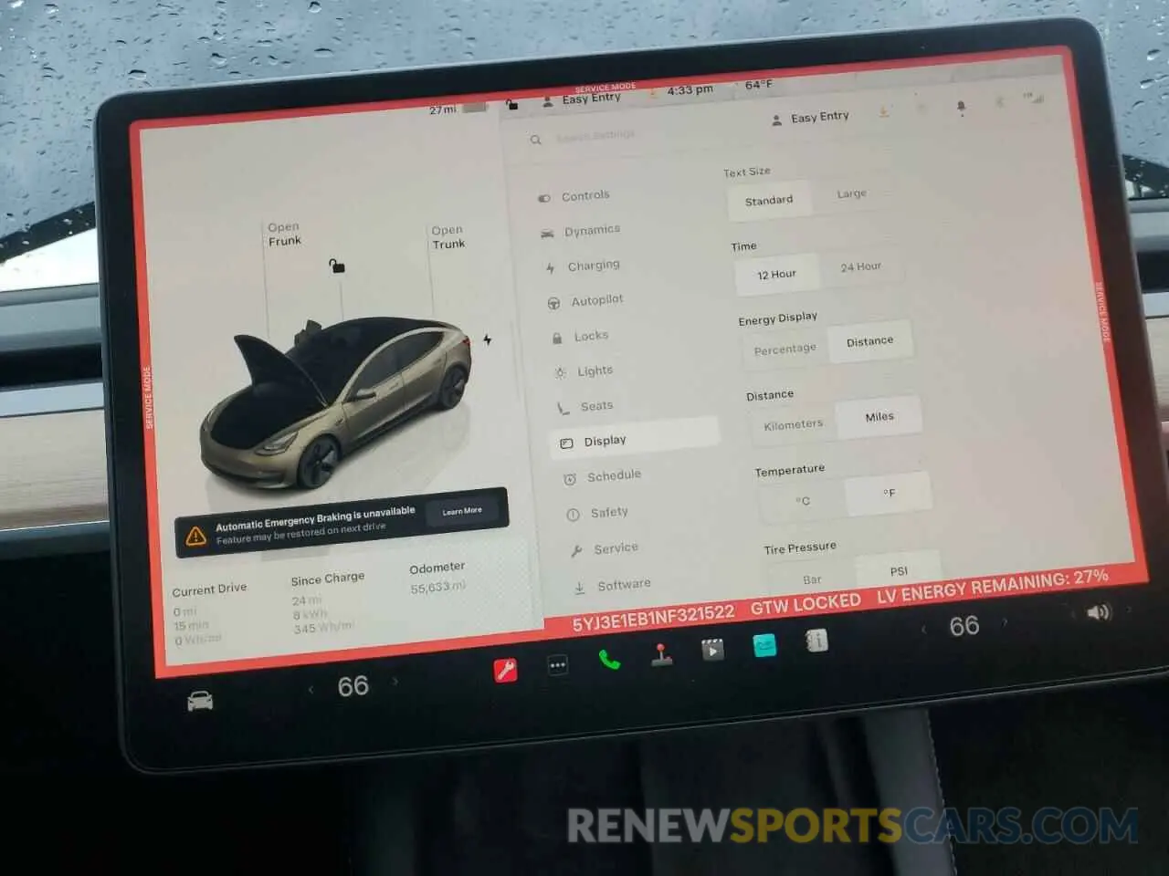 9 Photograph of a damaged car 5YJ3E1EB1NF321522 TESLA MODEL 3 2022