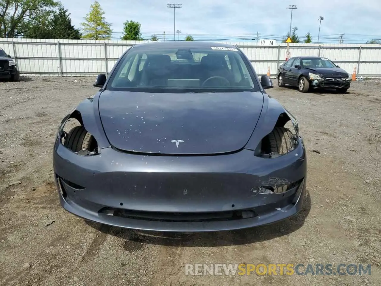 5 Photograph of a damaged car 5YJ3E1EB2NF111804 TESLA MODEL 3 2022