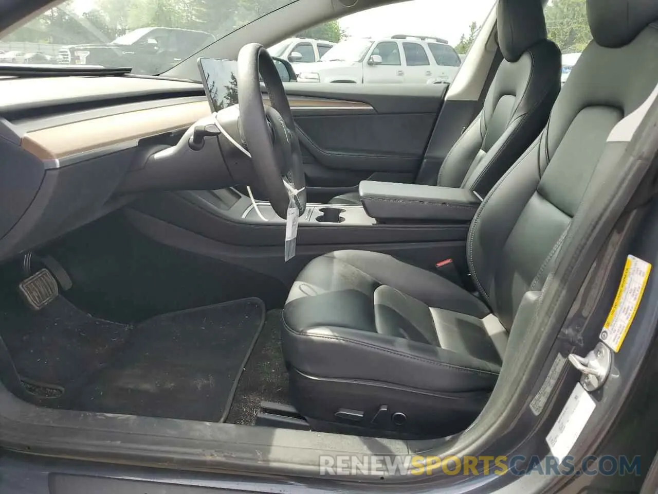 7 Photograph of a damaged car 5YJ3E1EB2NF111804 TESLA MODEL 3 2022
