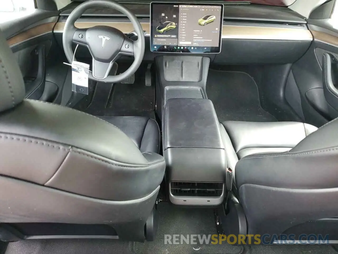 8 Photograph of a damaged car 5YJ3E1EB2NF111804 TESLA MODEL 3 2022