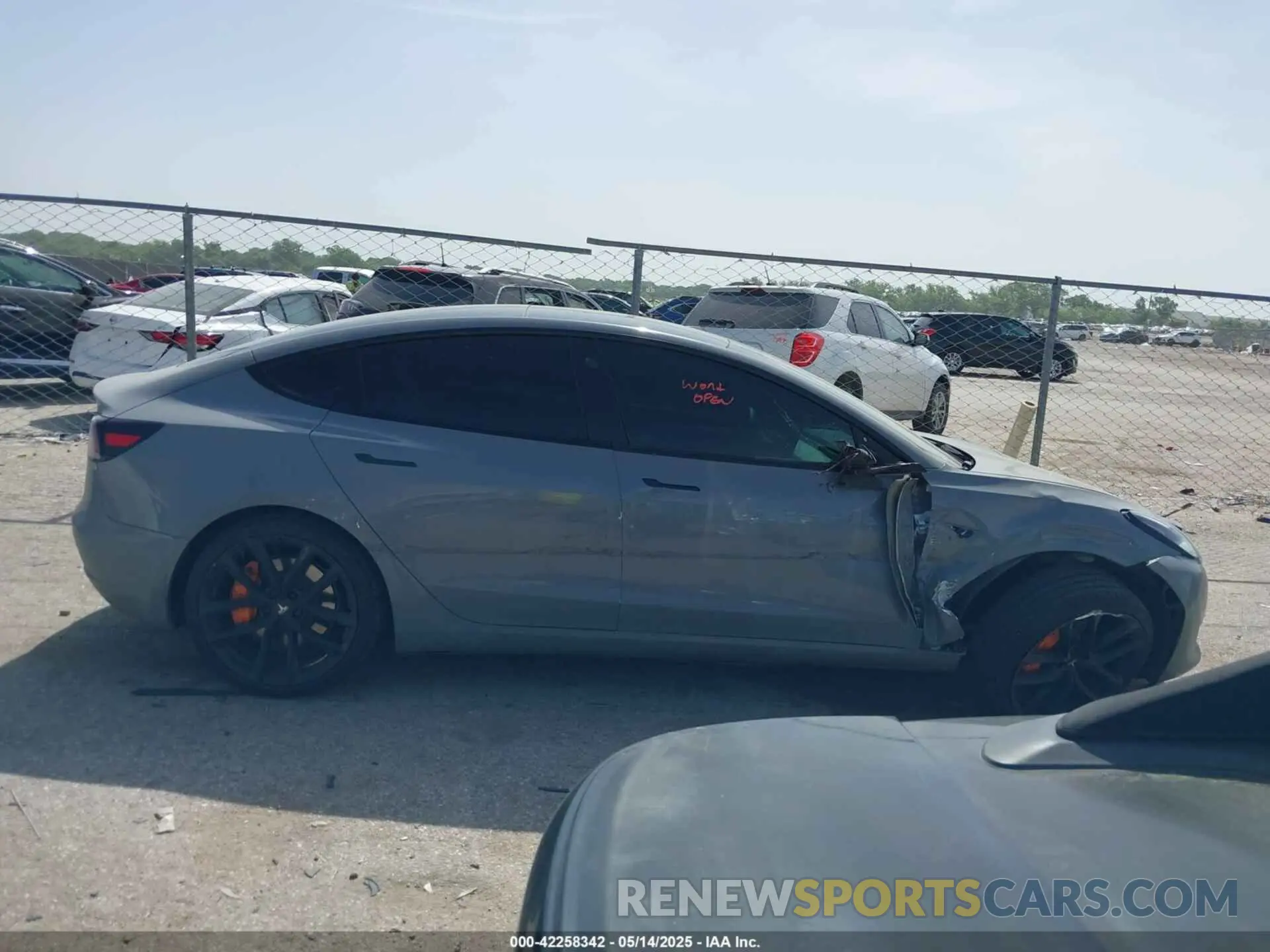 13 Photograph of a damaged car 5YJ3E1EB2NF115416 TESLA MODEL 3 2022