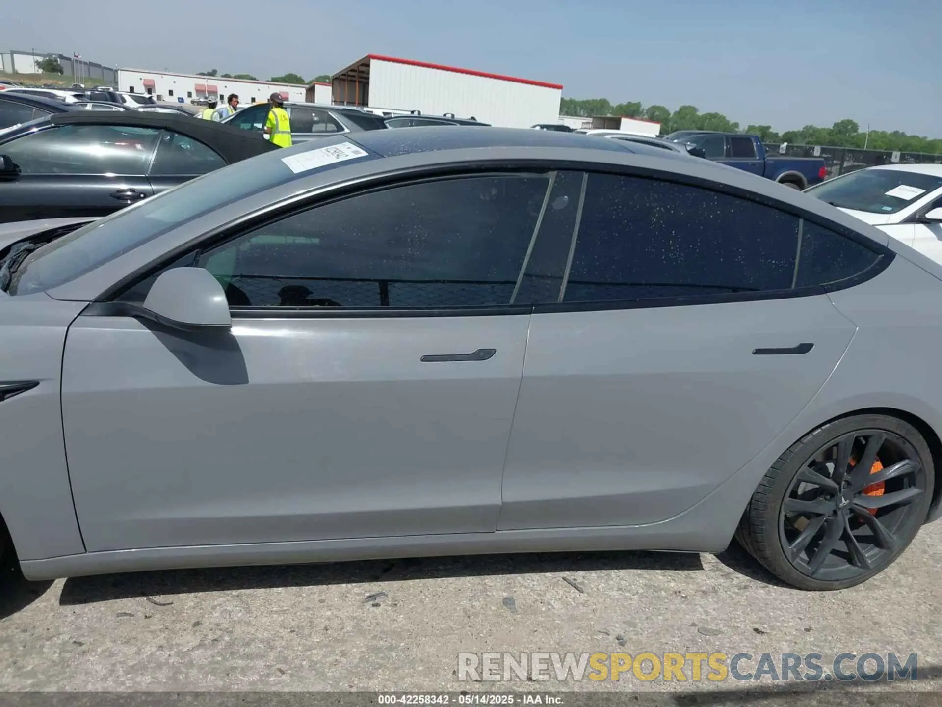 14 Photograph of a damaged car 5YJ3E1EB2NF115416 TESLA MODEL 3 2022