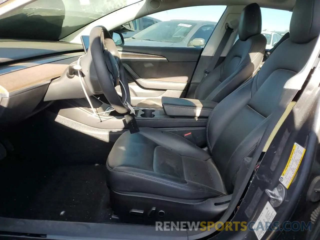 7 Photograph of a damaged car 5YJ3E1EB2NF127517 TESLA MODEL 3 2022