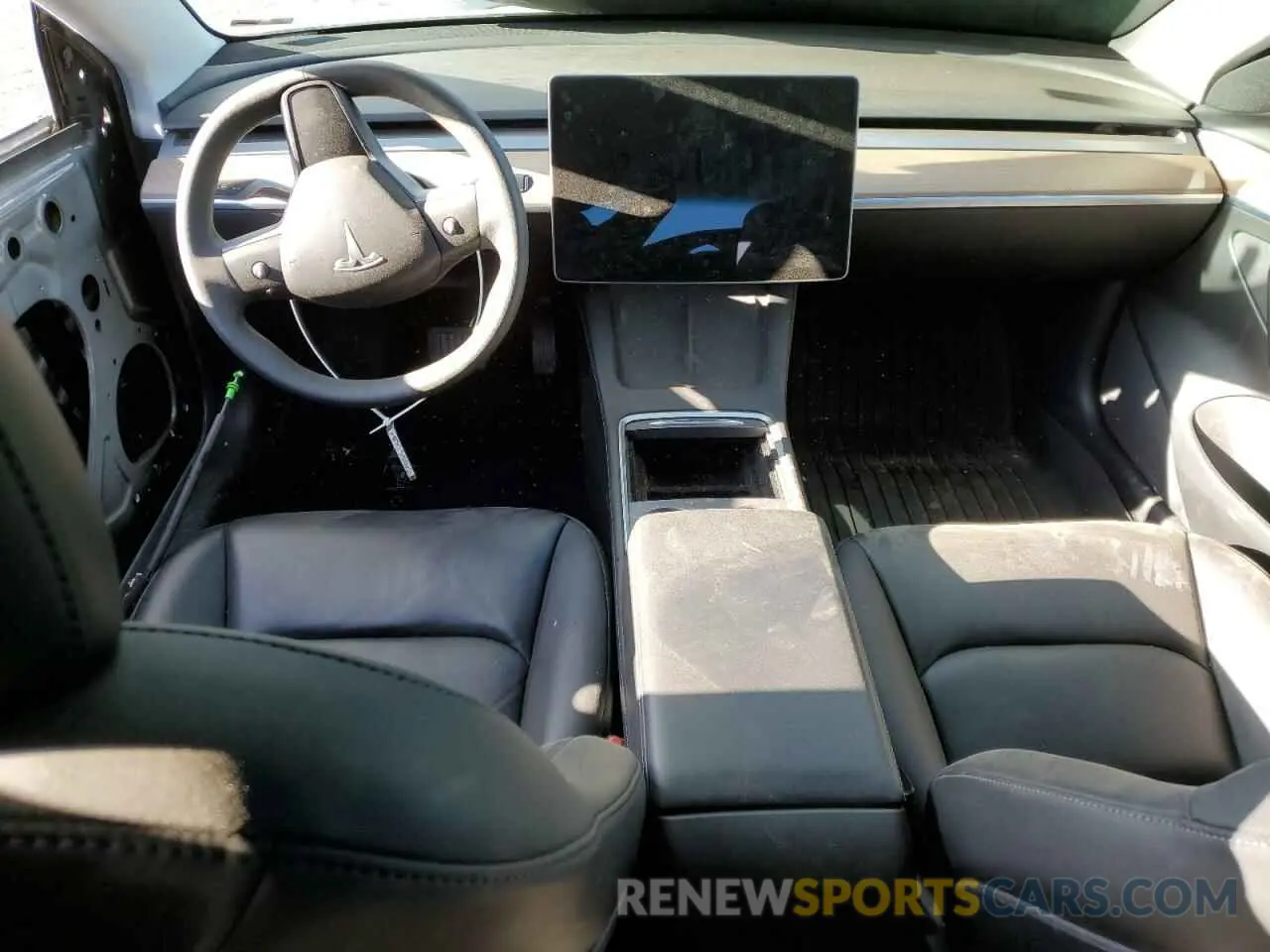 8 Photograph of a damaged car 5YJ3E1EB2NF127517 TESLA MODEL 3 2022