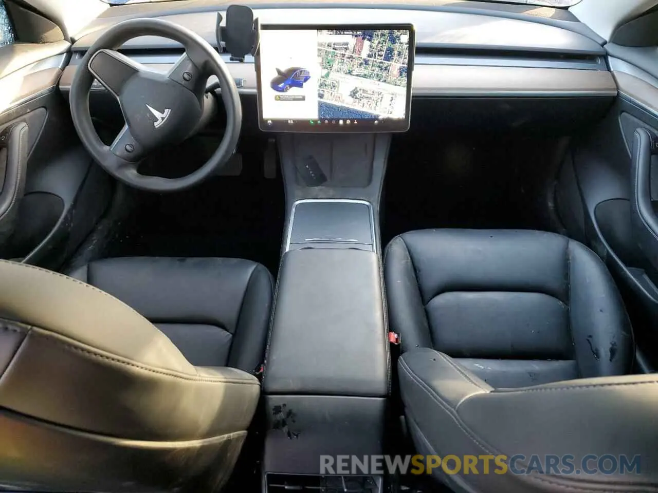 8 Photograph of a damaged car 5YJ3E1EB2NF129526 TESLA MODEL 3 2022