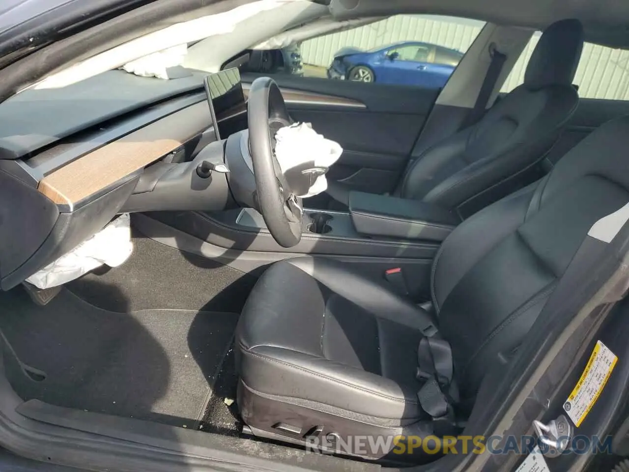 7 Photograph of a damaged car 5YJ3E1EB2NF137027 TESLA MODEL 3 2022