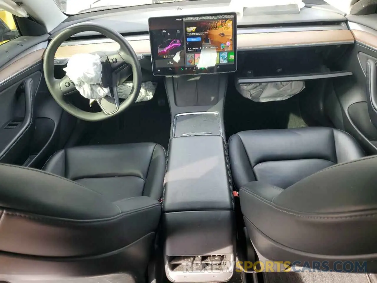 8 Photograph of a damaged car 5YJ3E1EB2NF137027 TESLA MODEL 3 2022