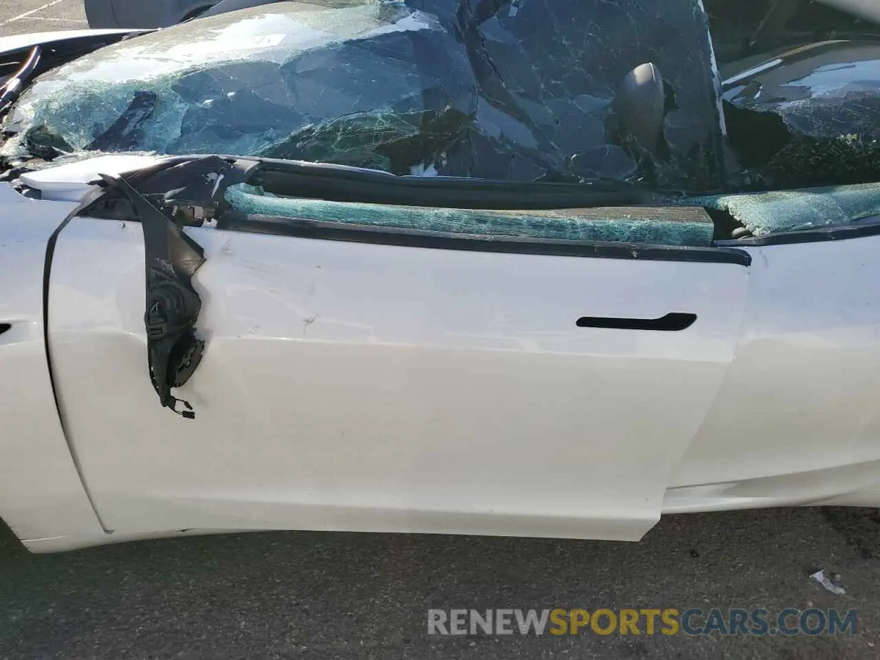 7 Photograph of a damaged car 5YJ3E1EB2NF145385 TESLA MODEL 3 2022
