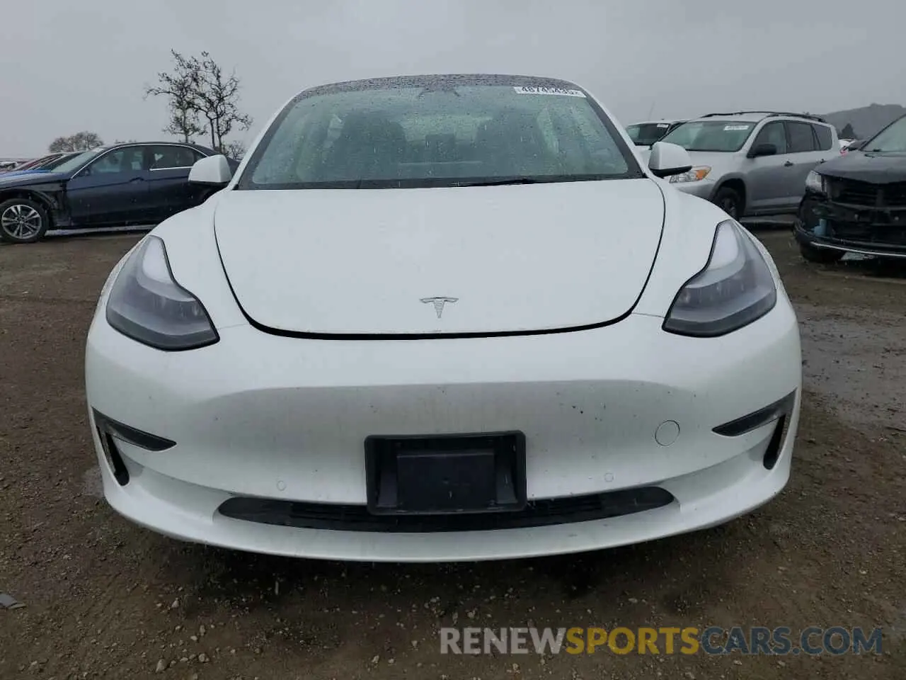 5 Photograph of a damaged car 5YJ3E1EB2NF159948 TESLA MODEL 3 2022
