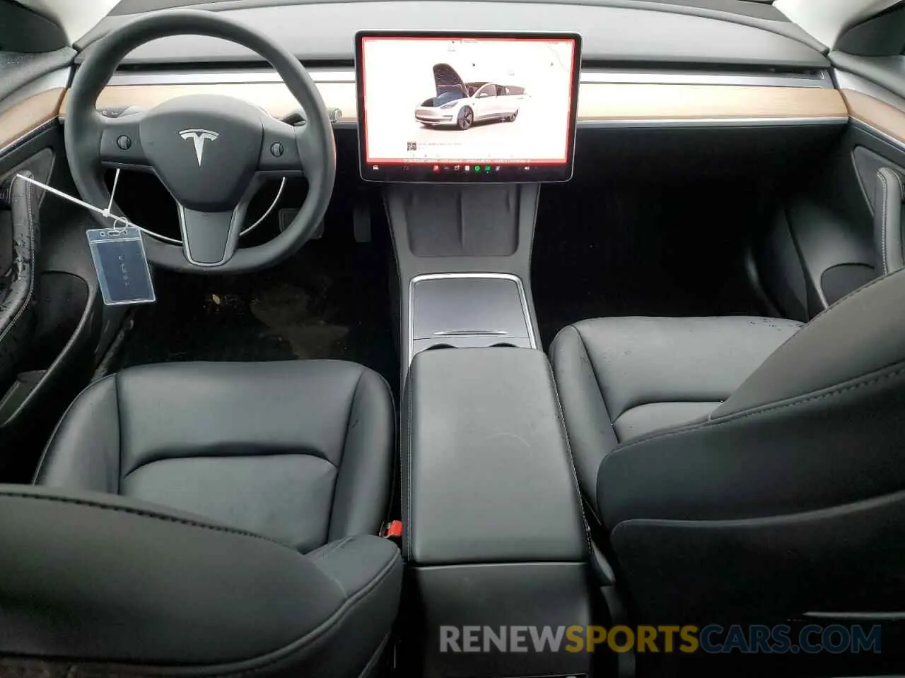 8 Photograph of a damaged car 5YJ3E1EB2NF159948 TESLA MODEL 3 2022