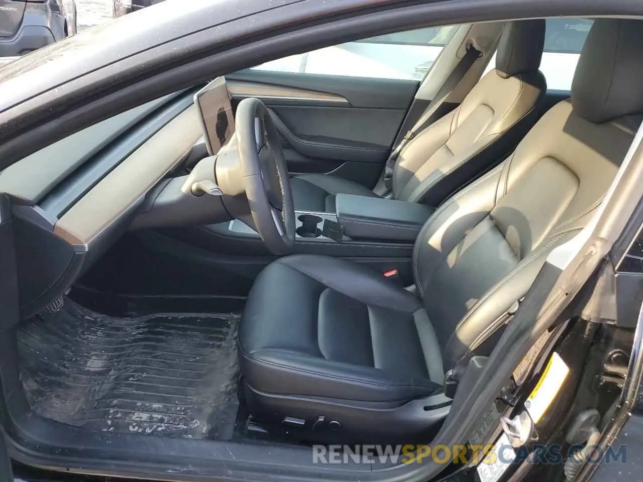 7 Photograph of a damaged car 5YJ3E1EB2NF160968 TESLA MODEL 3 2022
