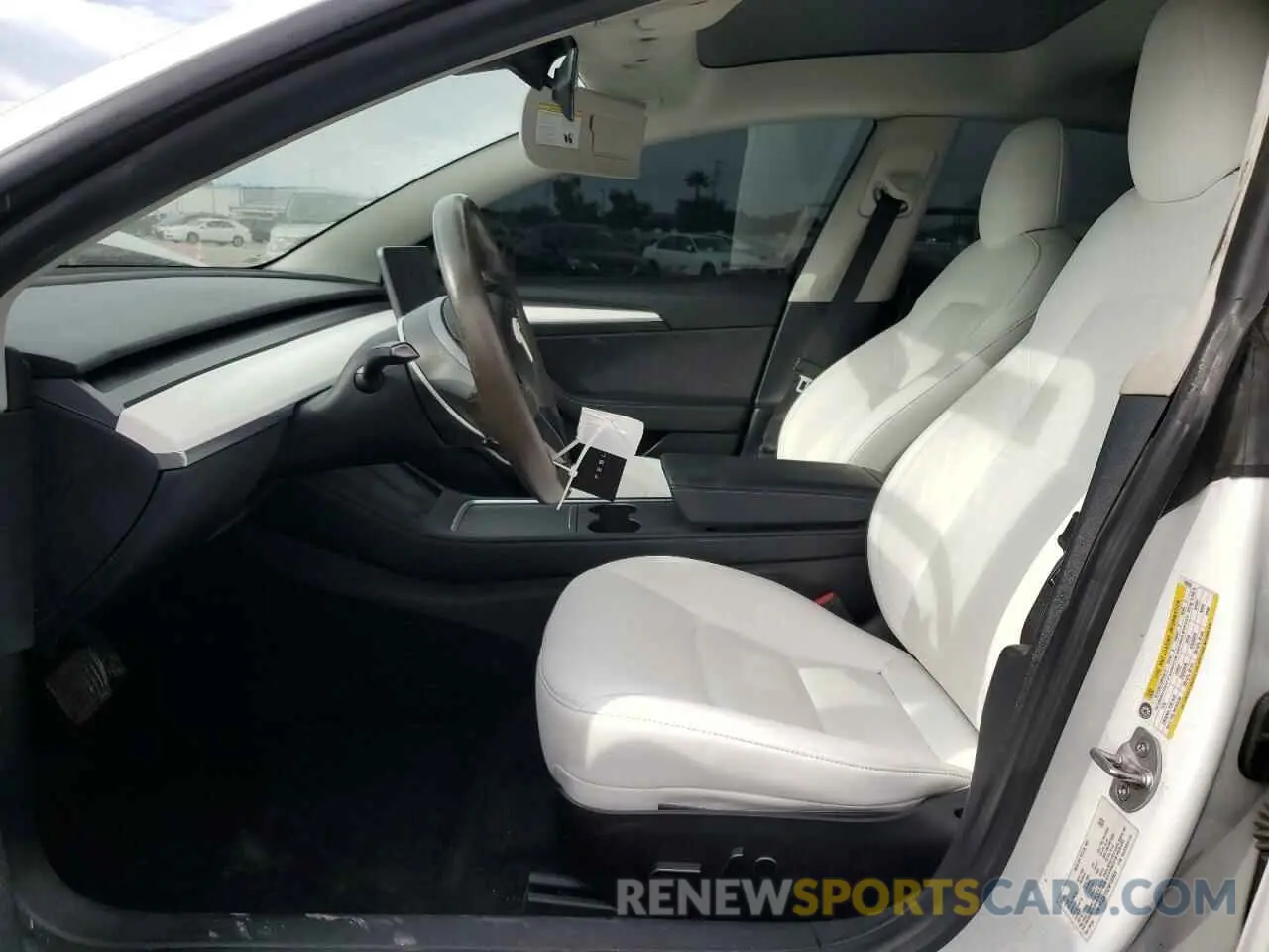 7 Photograph of a damaged car 5YJ3E1EB2NF180959 TESLA MODEL 3 2022