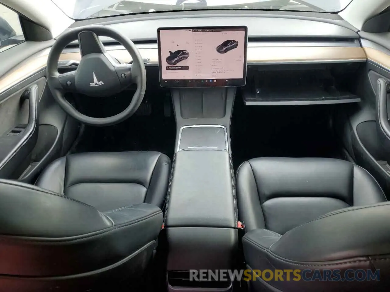 8 Photograph of a damaged car 5YJ3E1EB2NF186082 TESLA MODEL 3 2022