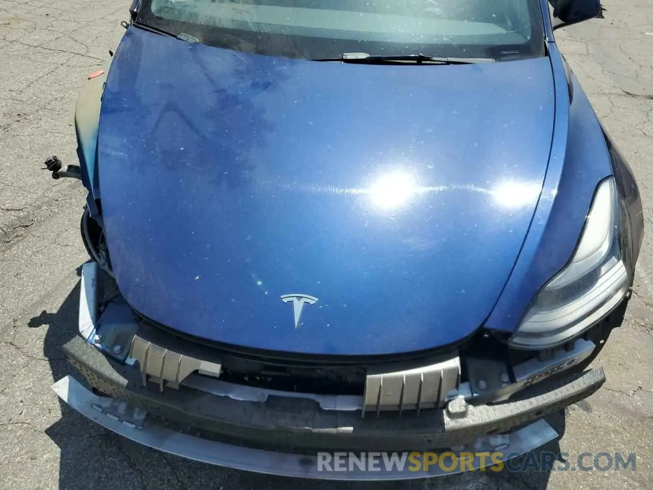 11 Photograph of a damaged car 5YJ3E1EB2NF188608 TESLA MODEL 3 2022