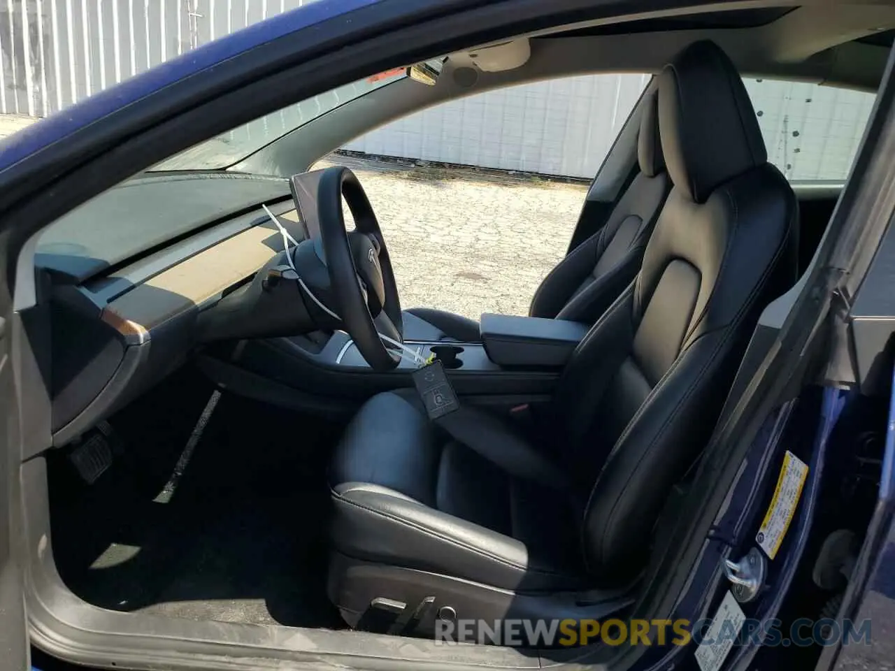 7 Photograph of a damaged car 5YJ3E1EB2NF188608 TESLA MODEL 3 2022