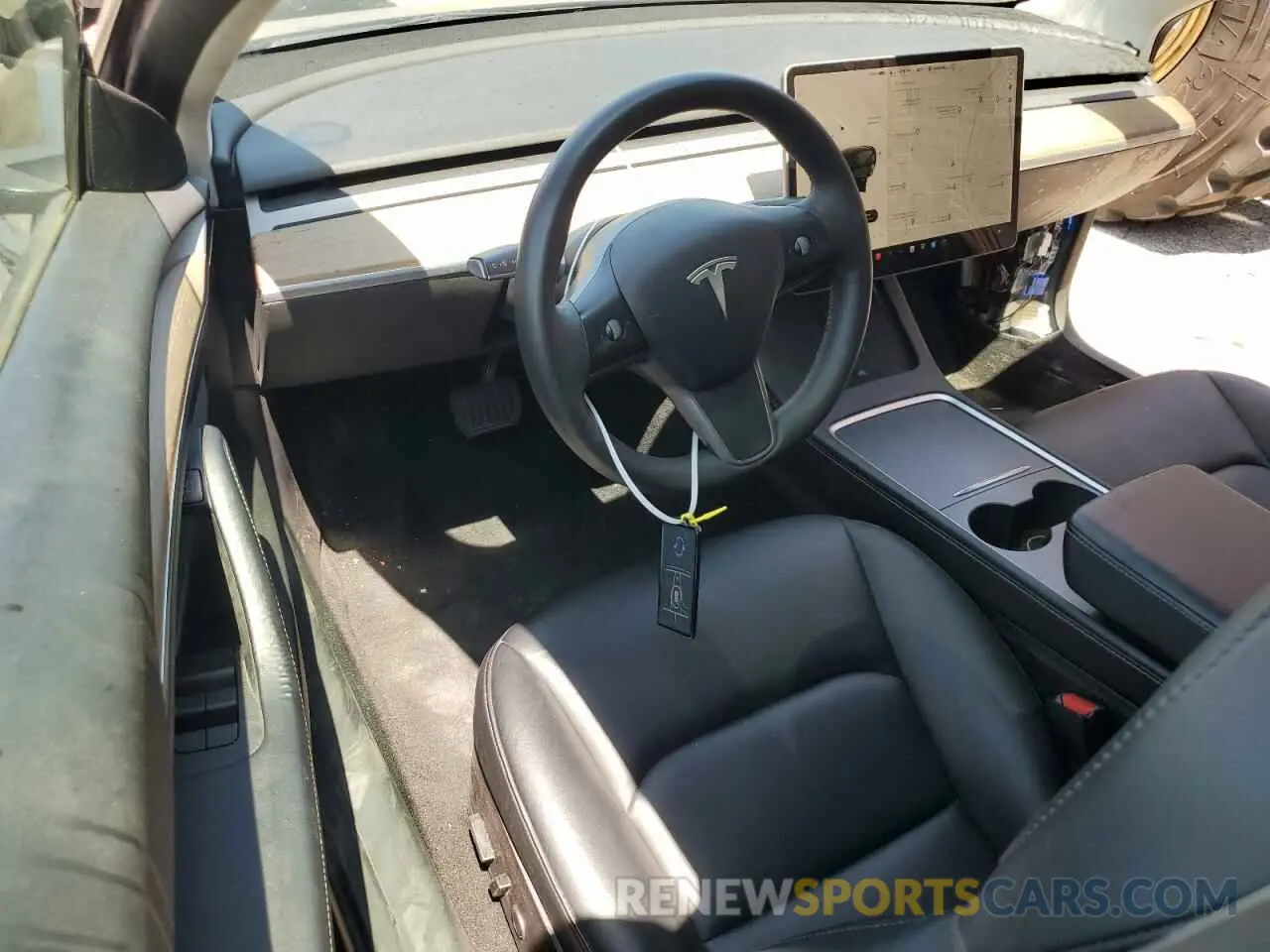 8 Photograph of a damaged car 5YJ3E1EB2NF188608 TESLA MODEL 3 2022