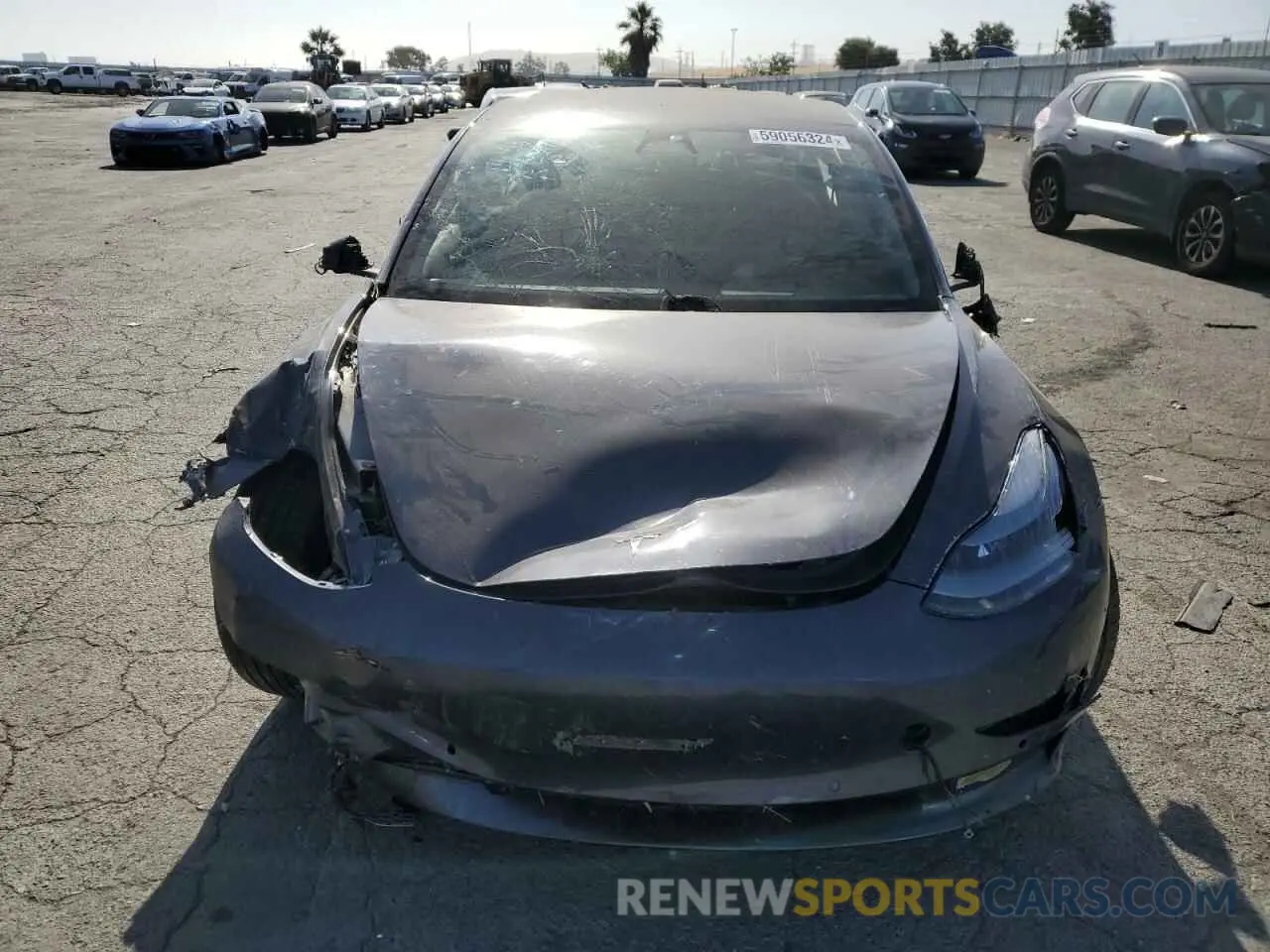 5 Photograph of a damaged car 5YJ3E1EB2NF192951 TESLA MODEL 3 2022