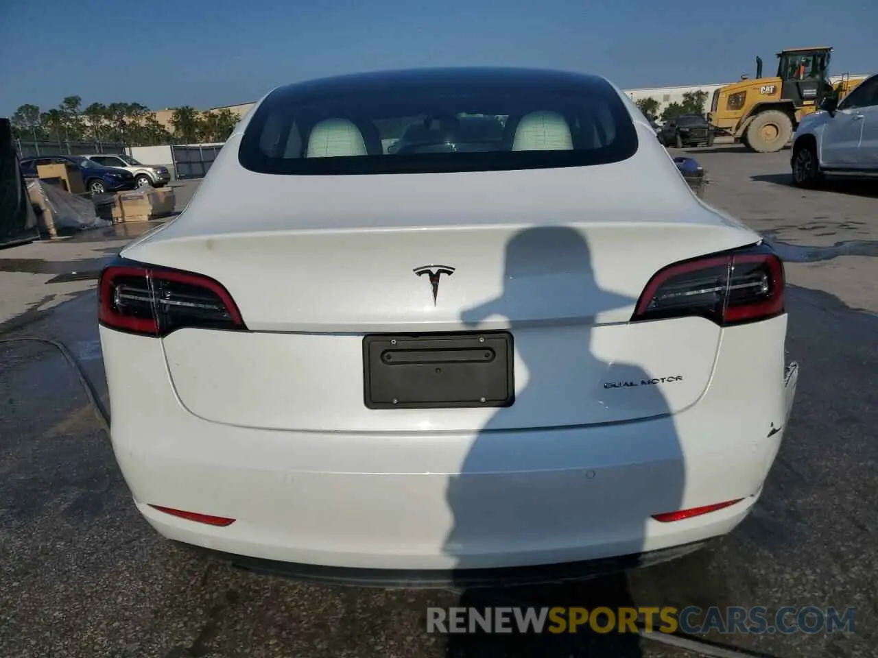 6 Photograph of a damaged car 5YJ3E1EB2NF199141 TESLA MODEL 3 2022