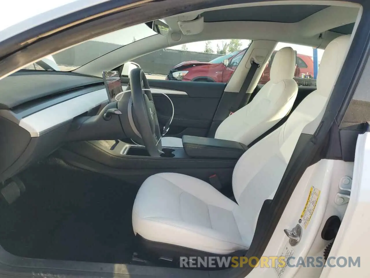 7 Photograph of a damaged car 5YJ3E1EB2NF199141 TESLA MODEL 3 2022