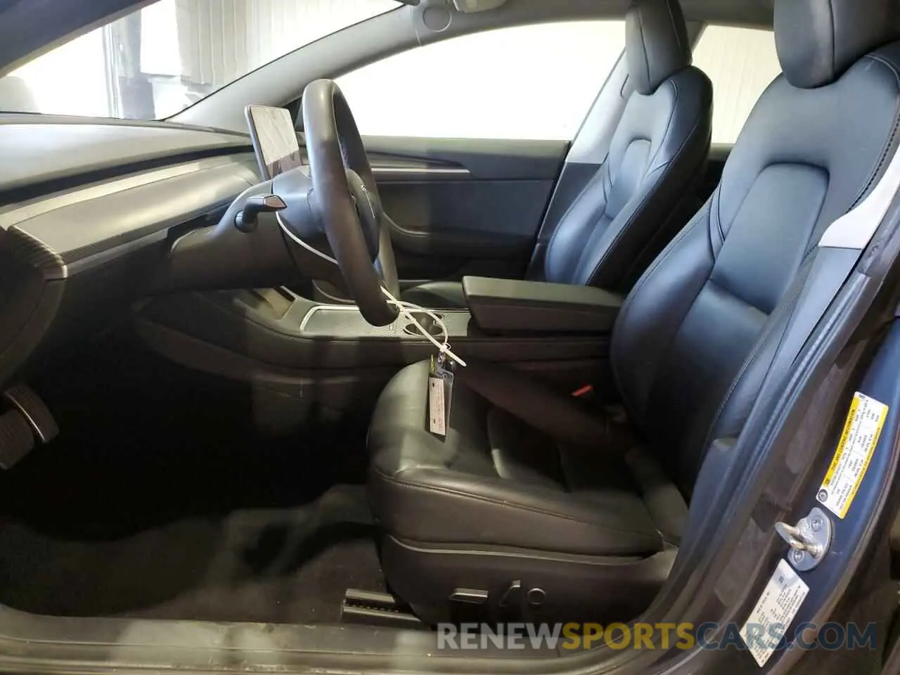 7 Photograph of a damaged car 5YJ3E1EB2NF204922 TESLA MODEL 3 2022