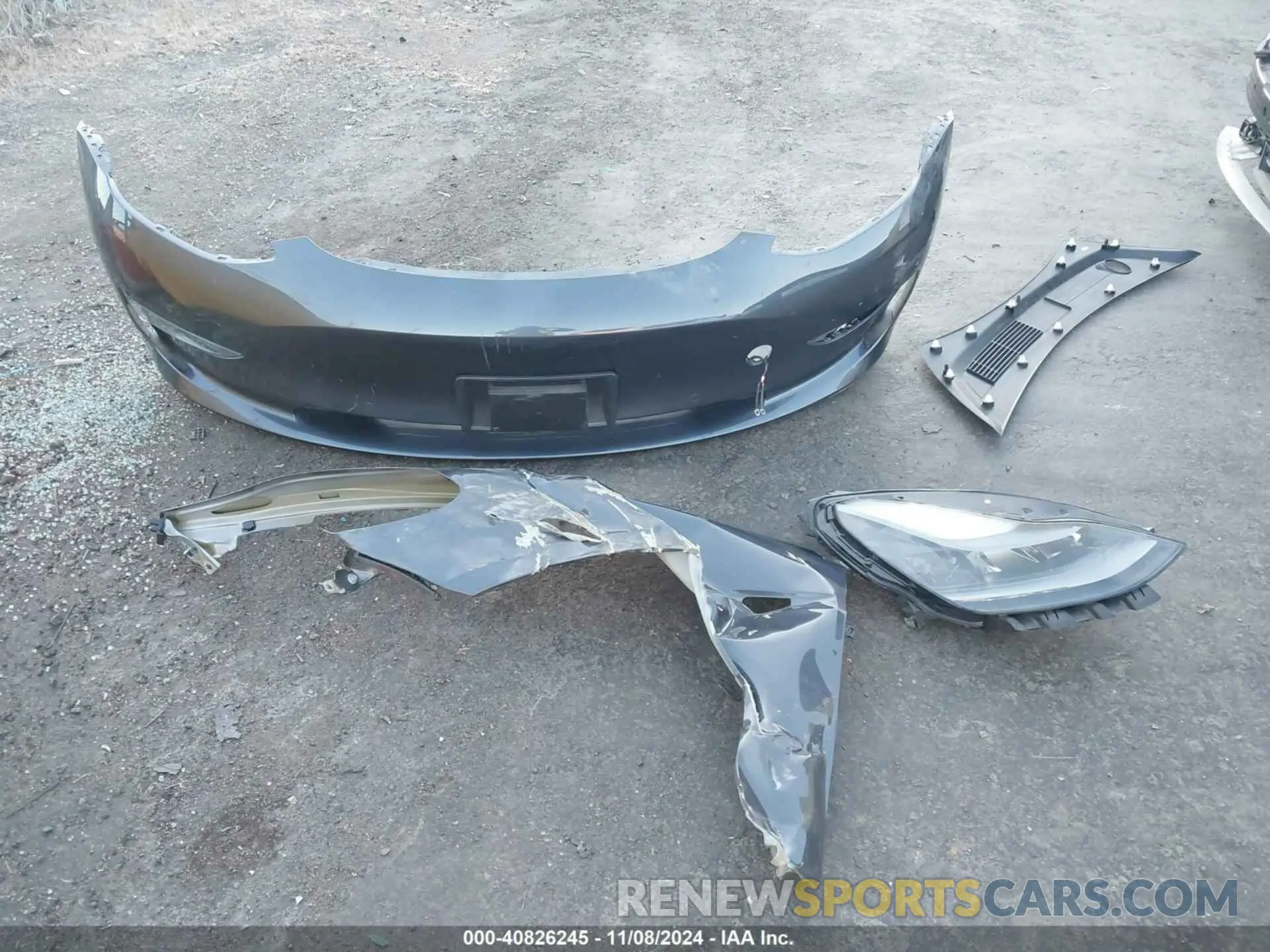 12 Photograph of a damaged car 5YJ3E1EB2NF207271 TESLA MODEL 3 2022