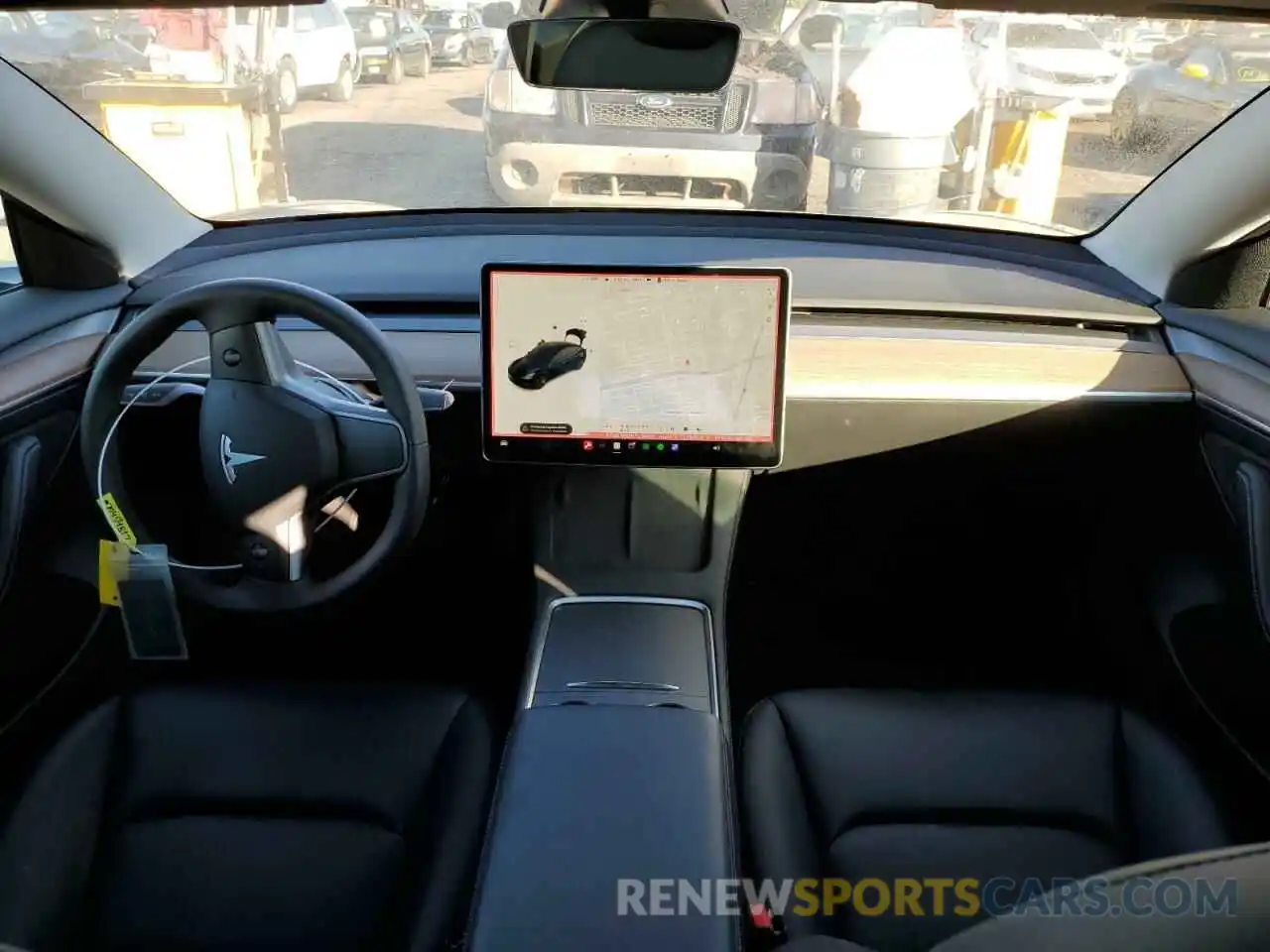 8 Photograph of a damaged car 5YJ3E1EB2NF234695 TESLA MODEL 3 2022